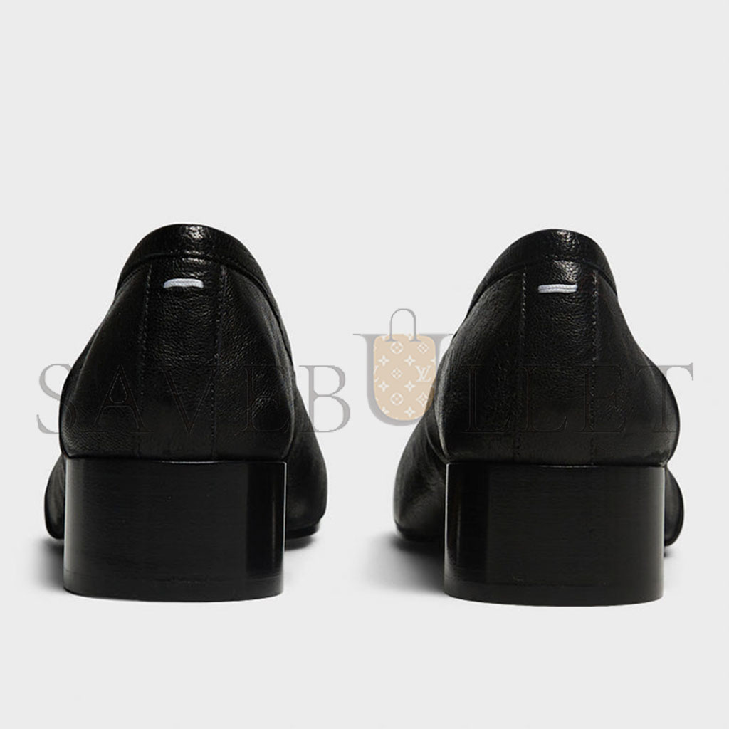 ma*s*n Ma*i*la tabi heeled ballerina in black s58wz0128